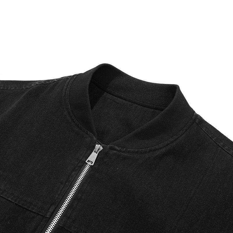 Jaket Olahraga Musim Semi Musi - Mens Fashion Denim Jacket ulasan dan harga