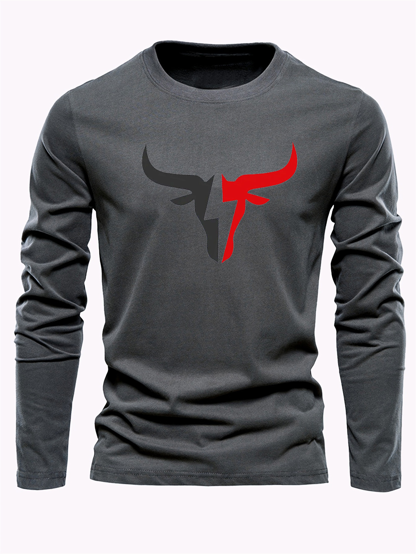 Kaos Lengan Panjang Pria Warna - Quality Men'S Fashion ulasan dan harga