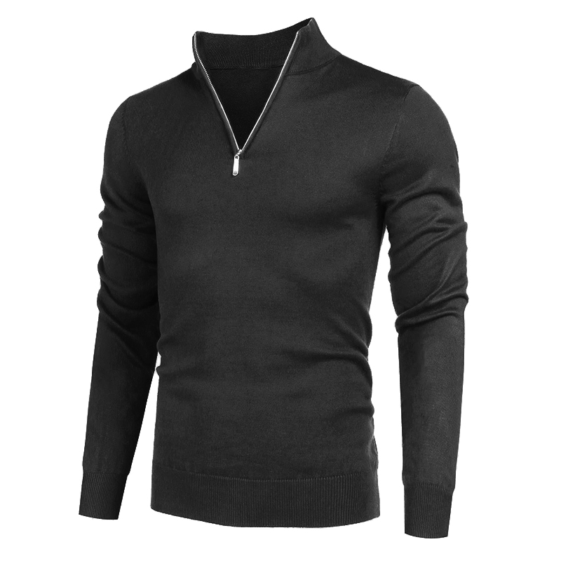 Musim gugur Pria Turtlenecks S - Men'S Fashion Zip Sweater ulasan dan harga