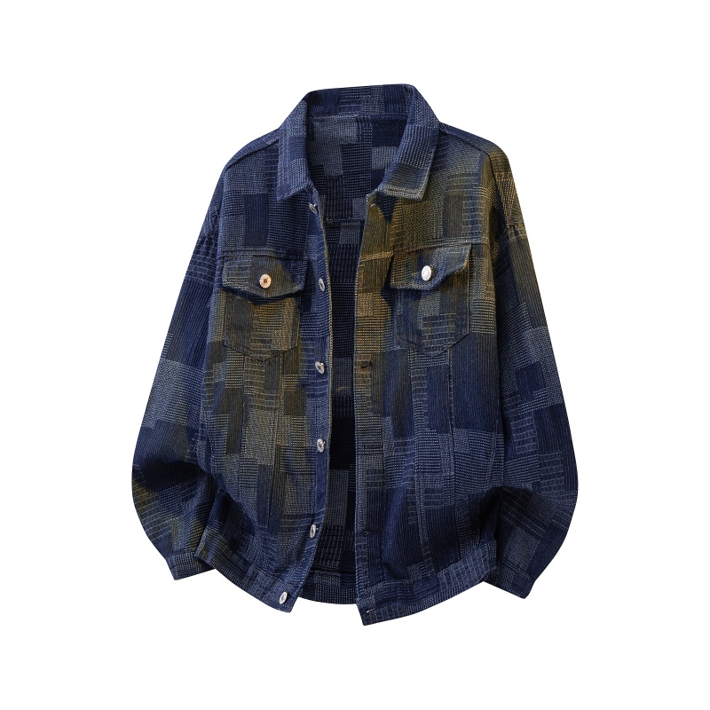 Jaket Denim Pria Musim Semi 20 - Mens Fashion Denim Jacket ulasan dan harga