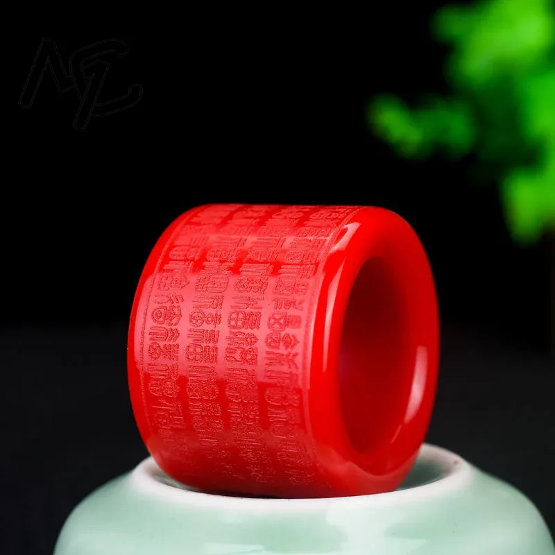 Cincin Giok Merah Alami Jantun - Men'S Fashion For Wedding ulasan dan harga