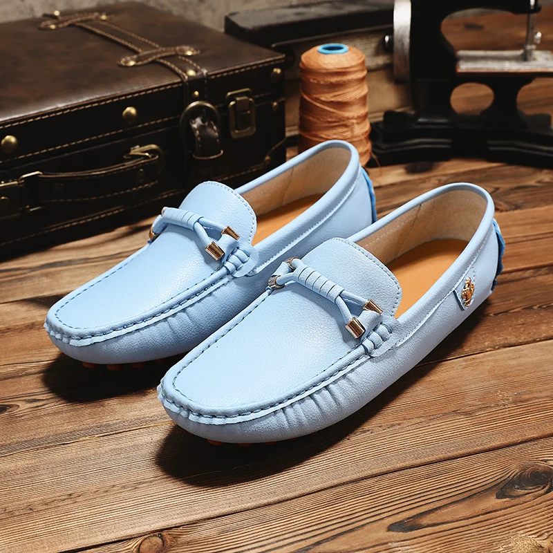Sepatu Kulit Ukuran Besar 37-4 - Men'S Fashion Loafers Shoes ulasan dan harga