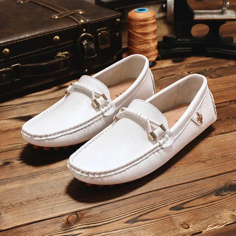 Sepatu Kulit Ukuran Besar 37-4 - Men'S Fashion Loafers Shoes ulasan dan harga
