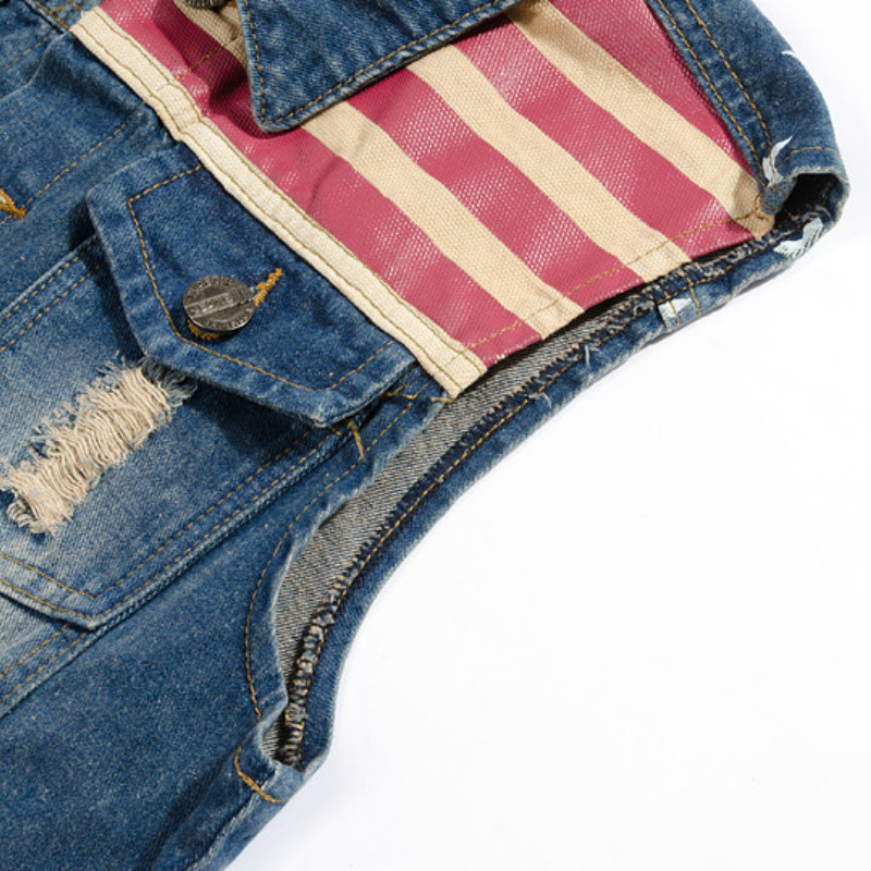 Rompi Denim Pria dengan Desain - Mens Fashion Denim Jacket ulasan dan harga