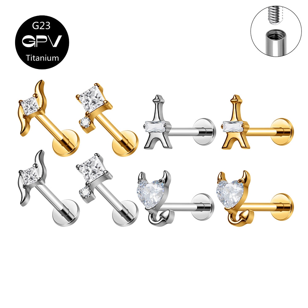 Anting Titanium ASTM G23, Anti - Mens Fashion In 1920 ulasan dan harga