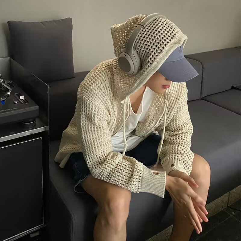 2026 Mantel Kasual Pria Berlub - Men'S Fashion Zip Sweater ulasan dan harga