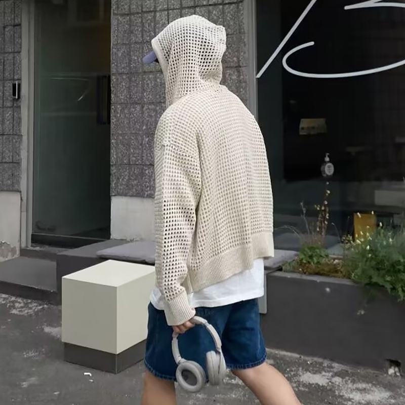 2026 Mantel Kasual Pria Berlub - Men'S Fashion Zip Sweater ulasan dan harga