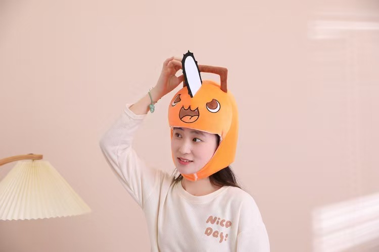 Topi Kepala Boneka Cosplay Ani - Men'S Fashion With Hat ulasan dan harga