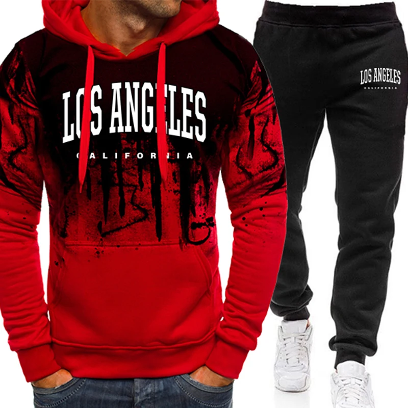 Setelan Olahraga Pria Motif Ce - Men'S Fashion Hoodie ulasan dan harga