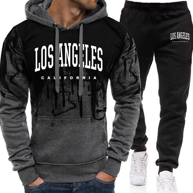 Setelan Olahraga Pria Motif Ce - Men'S Fashion Hoodie ulasan dan harga