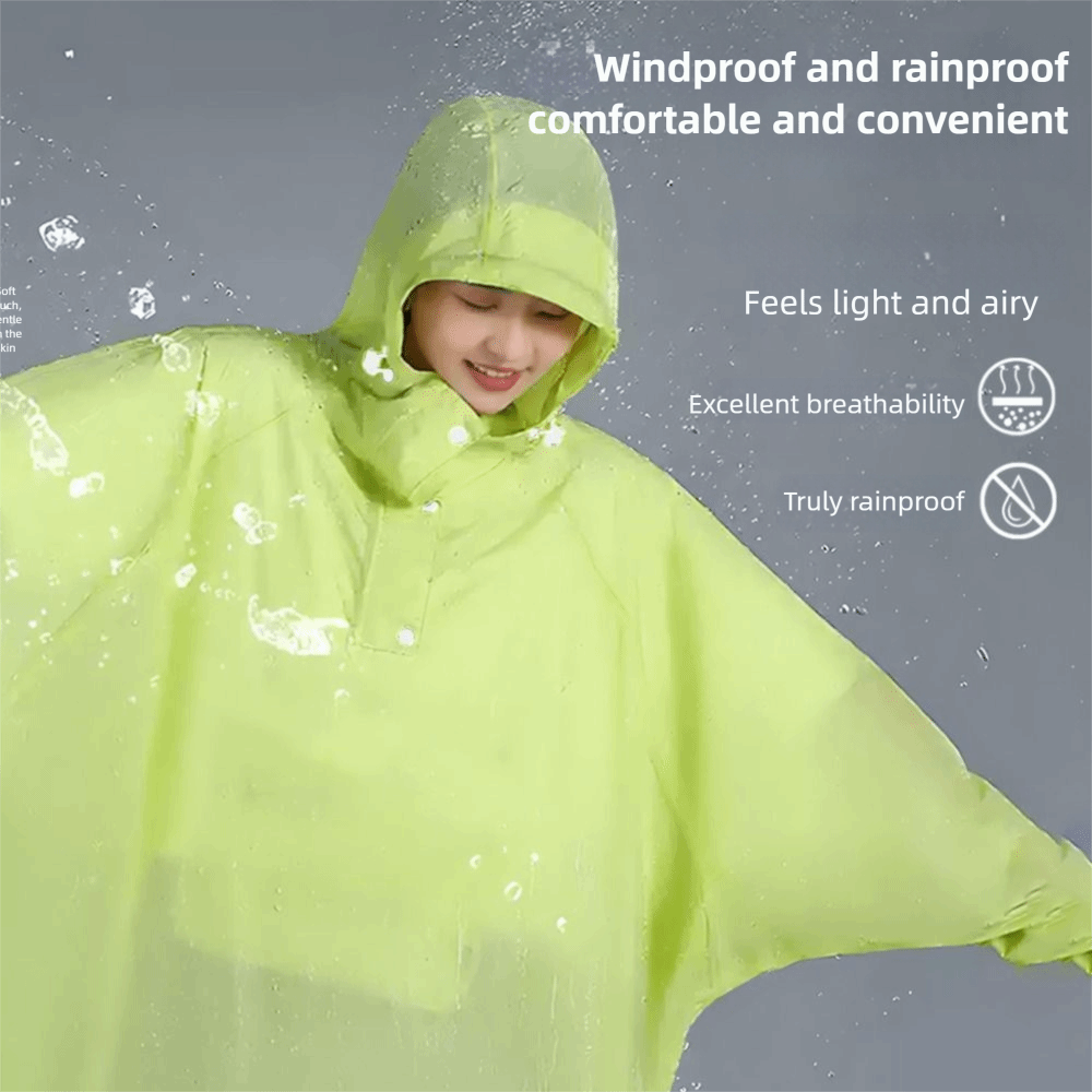 Jas Hujan EVA Fashion Tahan Ai - Mens Fashion Poncho ulasan dan harga