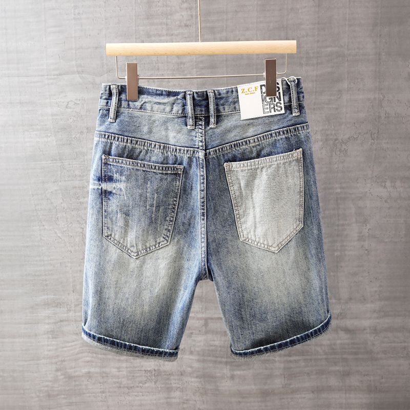 Celana Jeans Pendek Pria denga - Men'S Fashion Jeans ulasan dan harga