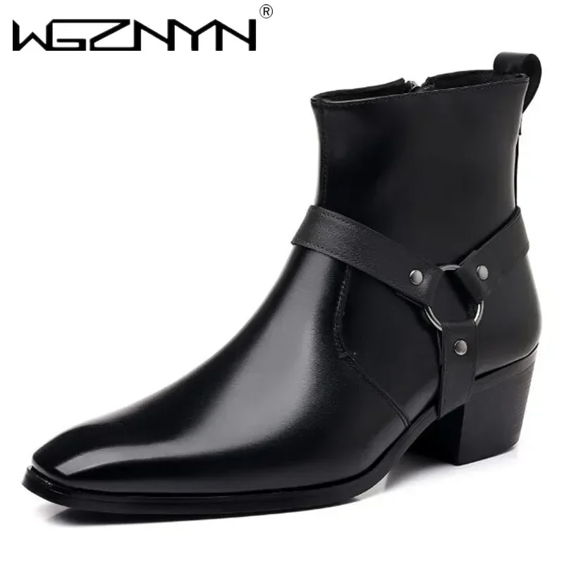 Sepatu Chelsea Desainer Pria 2 - Mens Fashion Dress Shoes ulasan dan harga