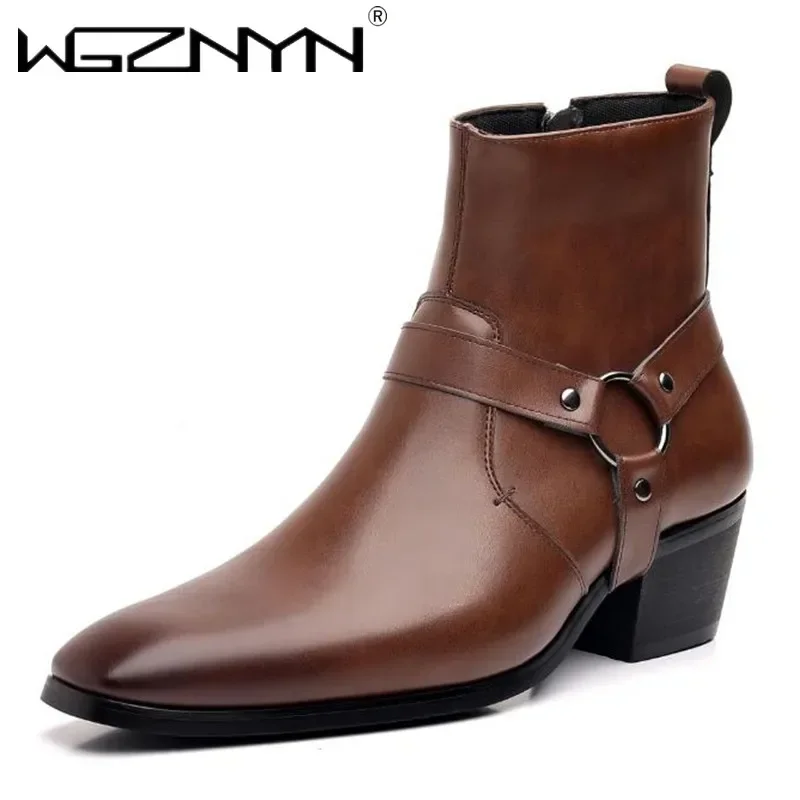 Sepatu Chelsea Desainer Pria 2 - Mens Fashion Dress Shoes ulasan dan harga
