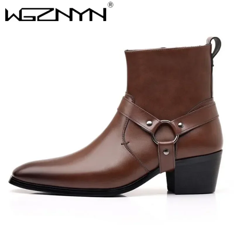 Sepatu Chelsea Desainer Pria 2 - Mens Fashion Dress Shoes ulasan dan harga
