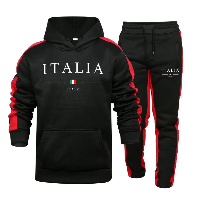 Setelan Training Pria 2 Pcs, P - Men'S Fashion Hoodie ulasan dan harga