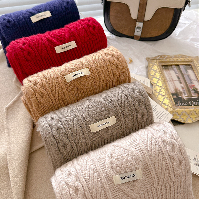 Syal Wol 100% Mewah Wanita Pri - Men Scarf Wool ulasan dan harga