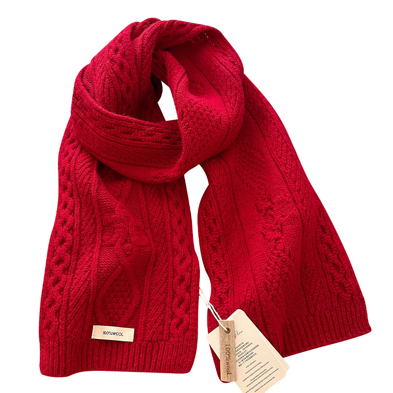 Syal Wol 100% Mewah Wanita Pri - Men Scarf Wool ulasan dan harga