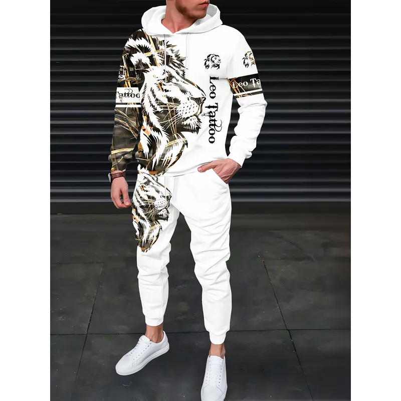Setelan Sweater Kasual 2026, C - Mens Fashion Style ulasan dan harga