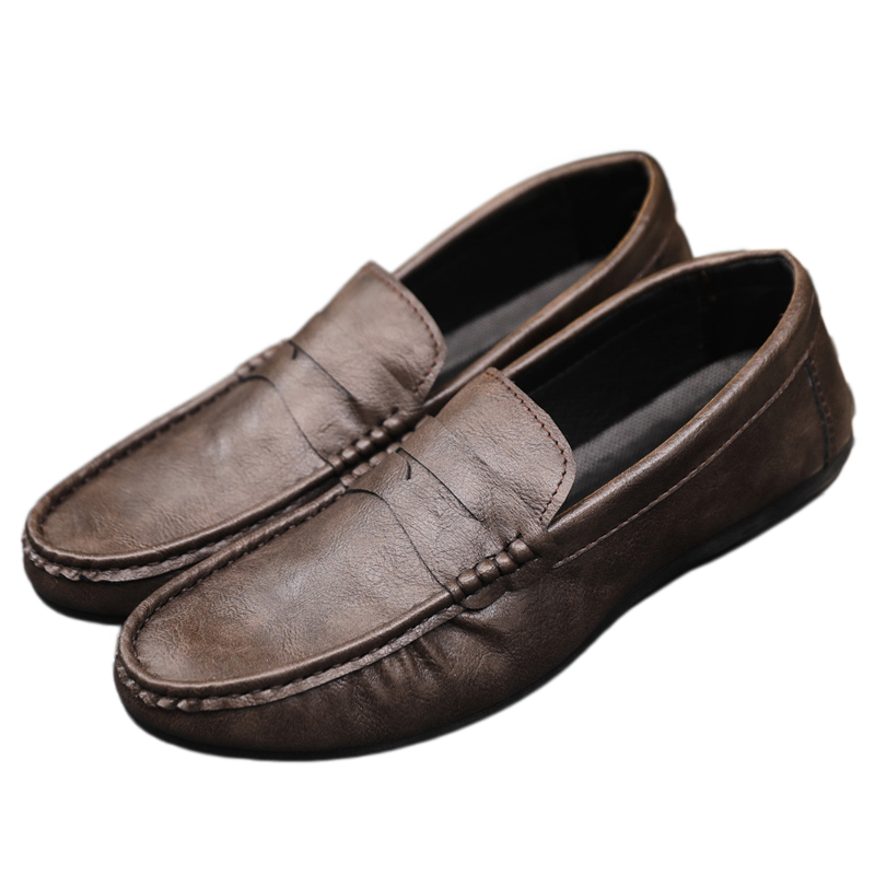 Sepatu Loafer Kulit Asli Buata - Men'S Fashion Loafers Shoes ulasan dan harga