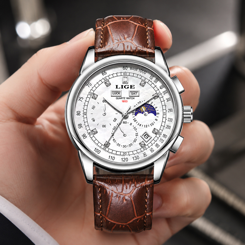 Jam Tangan LIGE Baru 2026 deng - Men'S Fashion Week 2026 ulasan dan harga