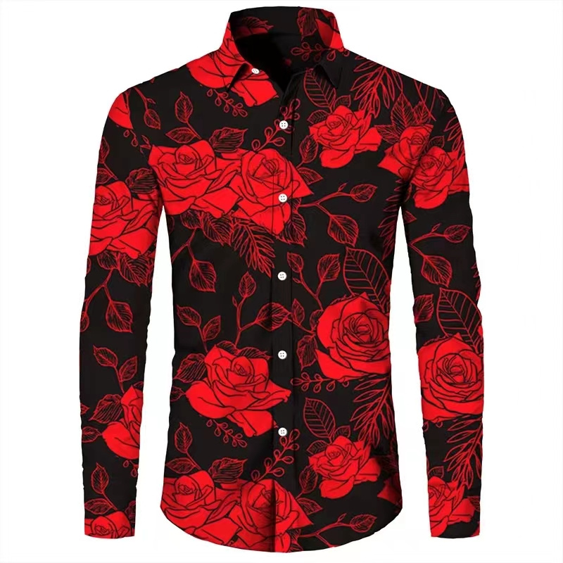 Kemeja Pria Lengan Panjang Mot - Mens Fashion Casual ulasan dan harga
