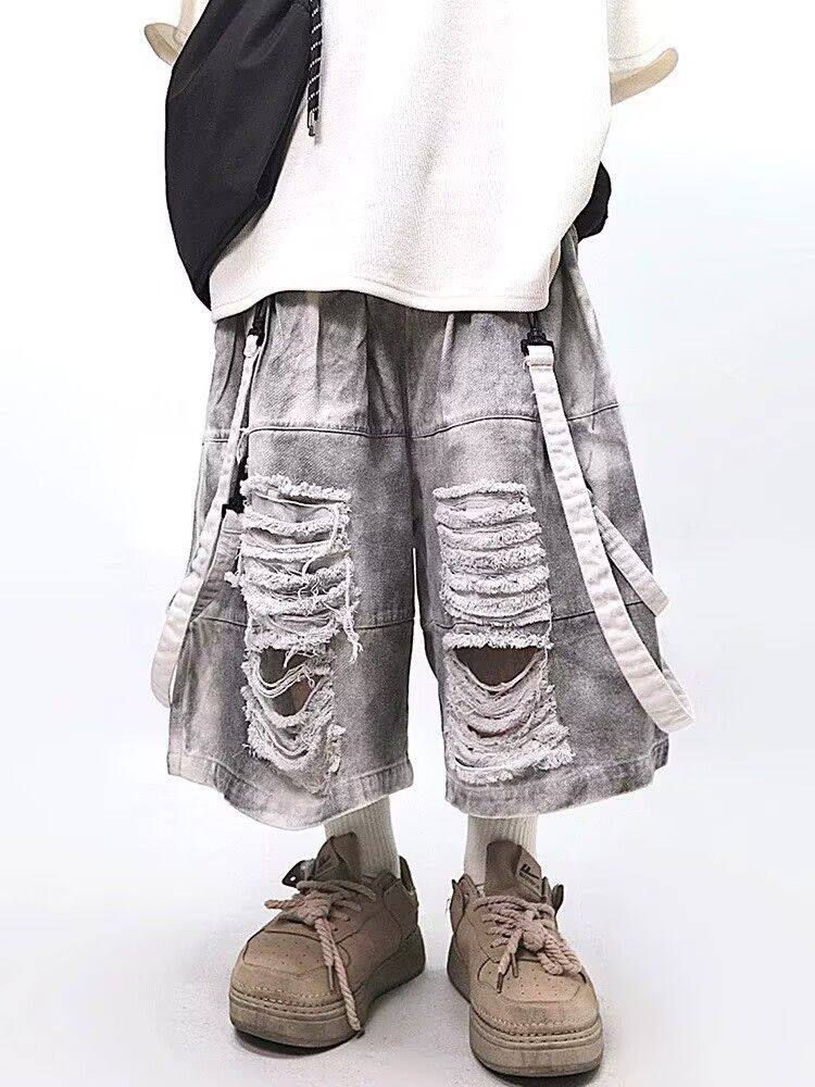 Celana Jeans Pria Retro Hip-ho - Men'S Fashion Jeans ulasan dan harga