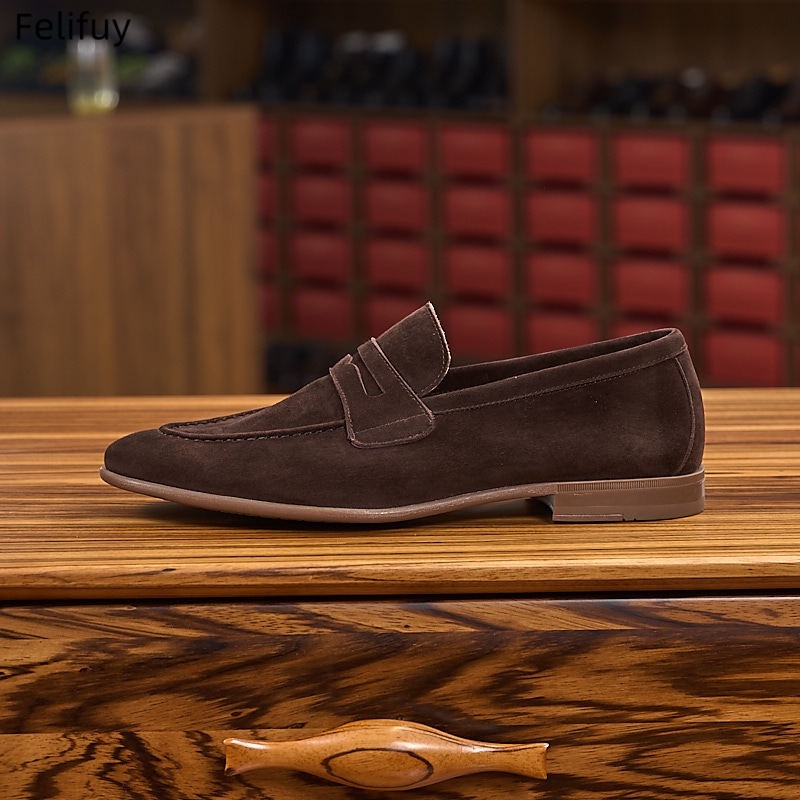 Sepatu Loafer Kasual Ringan da - Mens Fashion Dress Shoes ulasan dan harga
