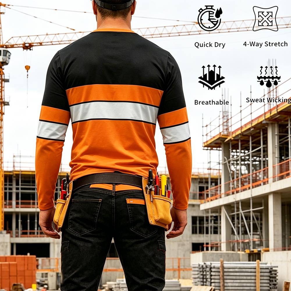 Seragam Kerja Bergaris Warna C - Mens Fashion Casual ulasan dan harga