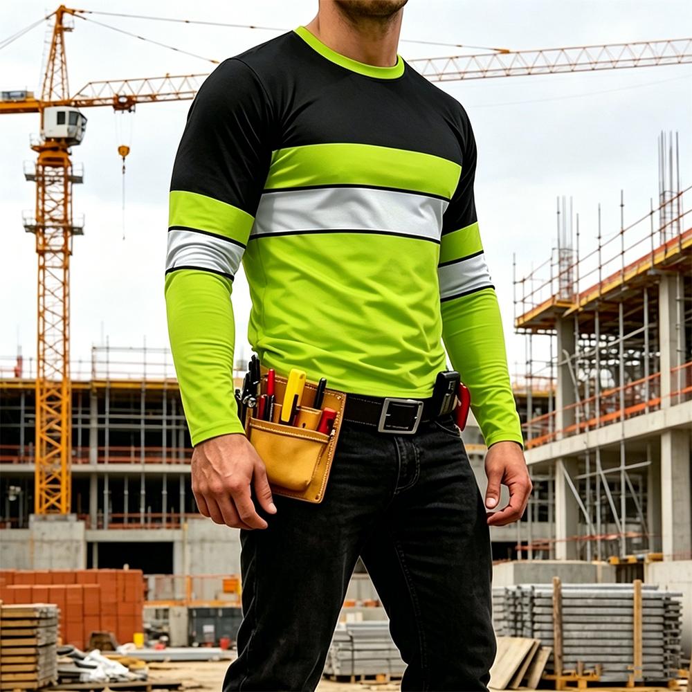 Seragam Kerja Bergaris Warna C - Mens Fashion Casual ulasan dan harga