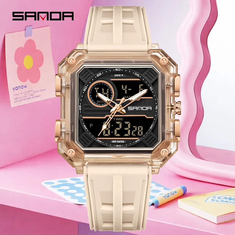 SANDA 2026 Jam Tangan Kuarsa A - Men'S Fashion Week 2026 ulasan dan harga